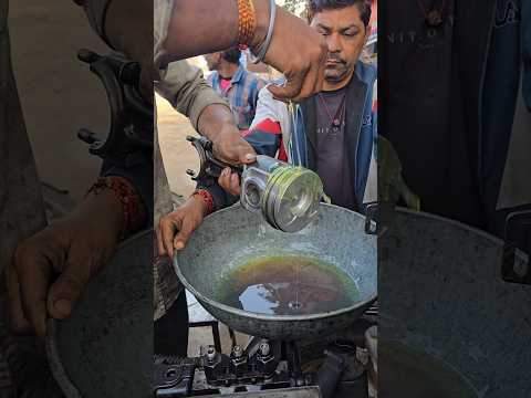 Engine genuine piston installation !