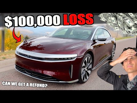 How We LOST $100k In 2 Years Owning a Lucid Air (Worst Financial Decision EVER)