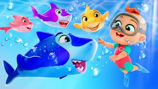 Baby Shark | Lalafun Nursery Rhymes & Kids Songs