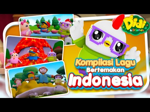 Kompilasi lagu lagu bertemakan Indonesia | Lagu Anak-Anak Indonesia | Didi & Friends Indonesia