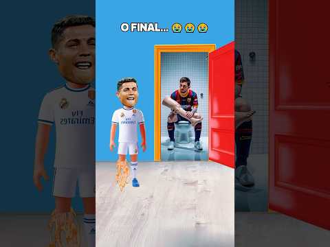 Quem Está com a Perna do Ronaldo? Ronaldo vs Messi