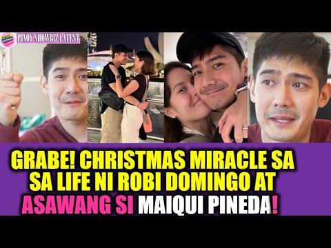 WOW! Robi Domingo Di MAPIGILANG MAIYAK sa Christmas MIRACLE na kanilang natanggap ni MAIQUI!