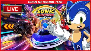 Sonic Racing Cross Worlds Open Beta Live Stream