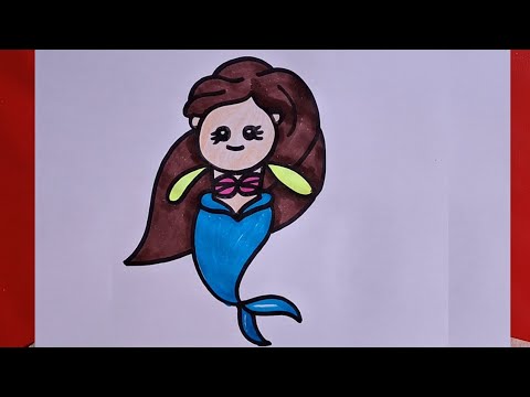 How to draw ariel step by step easy #toyforkidstv #art #shorts