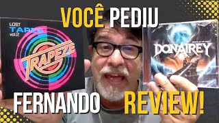 Review faixa a faixa: Don Airey solo e Trapeze Lost Tapes VOL 2 – unboxing completo