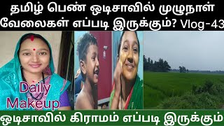 Daily Makeup ஒடிசாவில் கிராமம் எப்படி இருக்கும் #minivlog #odishalife #villagelife #villagevlog #new