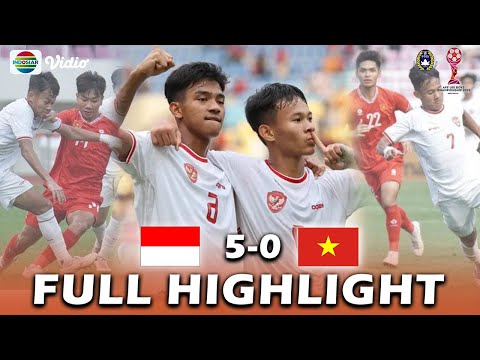 ? FULL HIGHLIGHT!  INDONESIA U-16 VS VIETNAM U-16 | PEREBUTAN JUARA 3 PIALA AFF U-16 2024