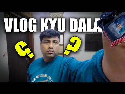 Vlog kyu upload krna pada (my first vlog)