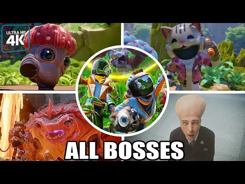 Revenge of the Savage Planet - All Bosses (With Cutscenes) 4K 60FPS UHD PC