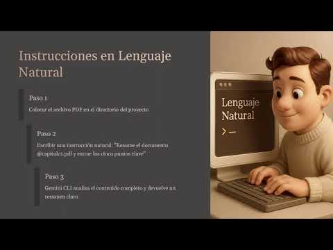 Gemini CLI avanzado: Herramientas built.in, análisis de PDFs y código desde bocetos.