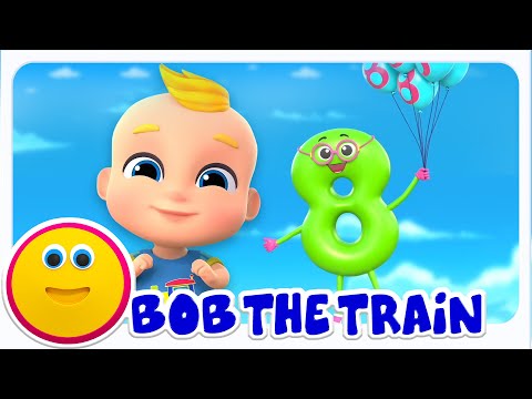 Bob Train Números em Todos os Lugares e mais Canção Educativas Pré-escolares para Bebês