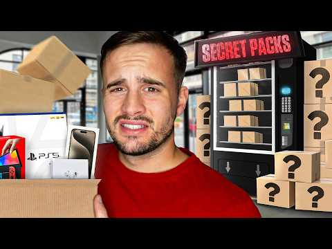 Lohnen sich PAKETE aus einem SECRET PACK AUTOMATEN?!