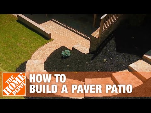 Types Of Pavers The Home Depot, Interlocking Patio Pavers Home Depot