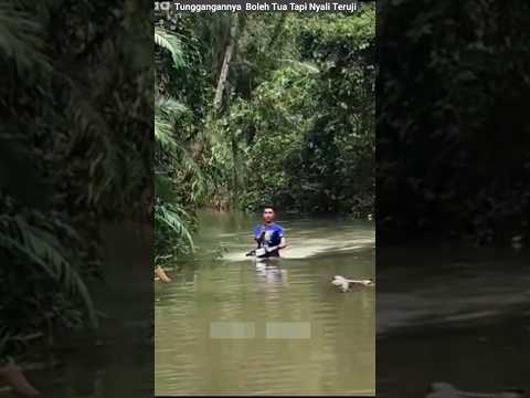 TUNGGANGANNYA JADUL TAPI BERNYALI, MOTOR BARU LANGSUNG SUNGKEM