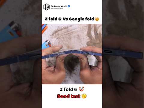 Samsung Z fold 6 vs Pixel 10 pro fold 🤯#Speed test ☠️#which is faster🤔