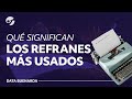 Understanding Argentine Proverbs