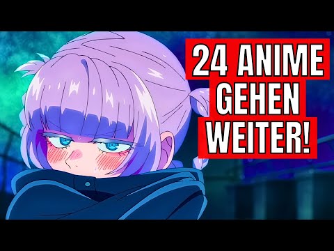 MEGA! 24 Anime gehen zur gleichen Zeit weiter!