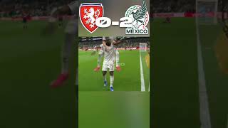 Chequia 0-3 México #shorts #futbol #mexico #chequia