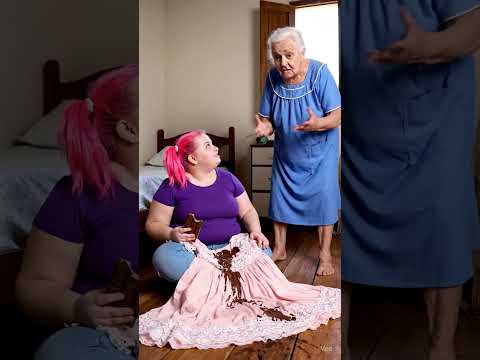 A MENINA  SE DEU MAL COM A MAE #shortvideo