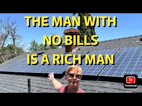 The Man With No Bills Is A Rich Man