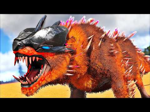 O LOBO INJUSTIÇADO EVOLUIU PARA SE VINGAR E REINVIDICAR SEU LAR! ARK DINOSSAUROS 100 DIAS