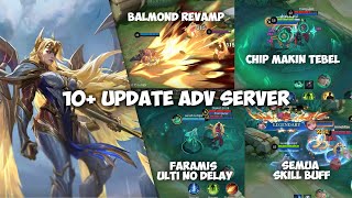 10+ UPDATE HERO! BALMOND & FREYA REVAMP, ZHUXIN EFEK BARU, XAVIER BUFF, BADANG NERF - MOBILE LEGENDS