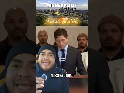 Noticias. El alcalde de Minneapolis Minnesota Jacob Lawrence Frey habla sobre inmigrantes.