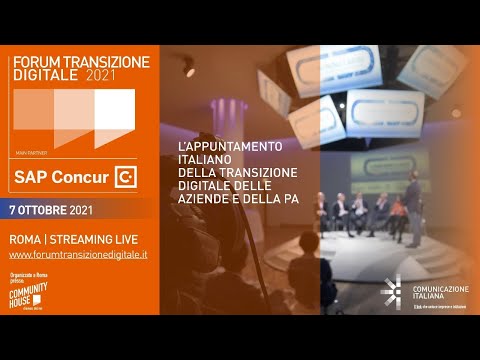 FORUM TRANSIZIONE DIGITALE 2021