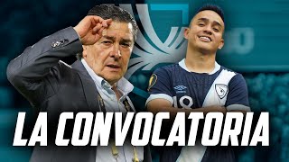 ESTA ES LA CONVOCATORIA DE LA SELECCION DE GUATEMALA PARA LA CONCENTRACION DE OCTUBRE