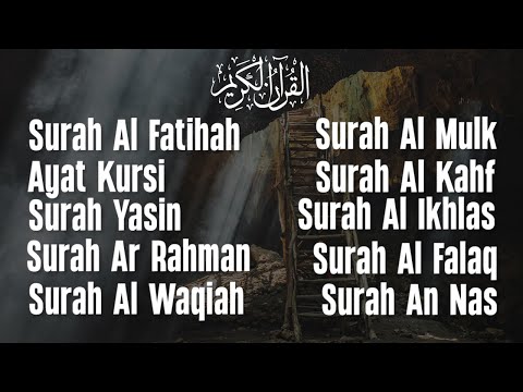 MUROTTAL QURAN MERDU | Al Fatihah,Ayat Kursi,Yasin,Ar Rahman,Al Waqiah,Al Mulk,Al Kahf | Zain Abu K