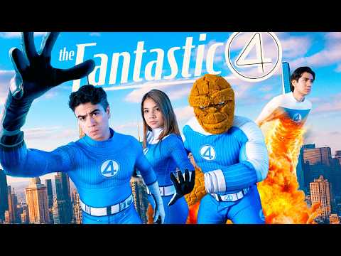 LOS 4 FANTASTICOS EN LA VIDA REAL | FAN FILM