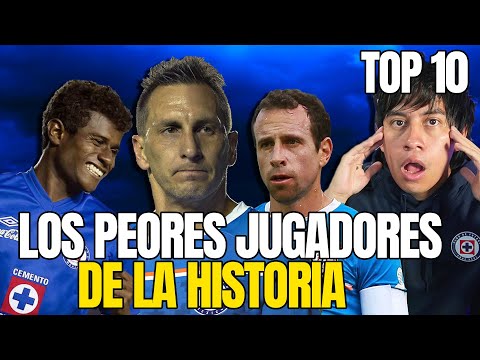 TOP 10: Los PEORES fichajes en la HISTORIA del Cruz Azul 😡
