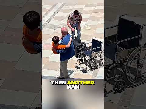 Real-Life Hero Helps Disabled Child When Everyone Else Walked Away #kindness #wholesome