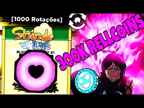 NOVOS CÓDIGOS 1000 SPINS e 300K RELL COINS!! UPDATE 241 no SHINDO LIFE ( FREE GAMEPASS ) Bronzer_BR