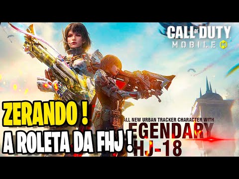 ZERANDO A ROLETA DO FHJ LENDARIO NO CALL OF DUTY MOBILE