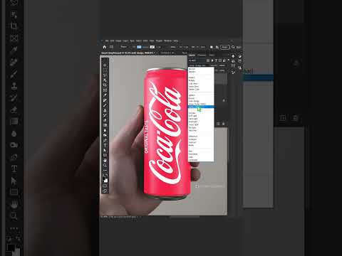 Step by step guide to create an editbale can mockup   Photoshop short Tutorial