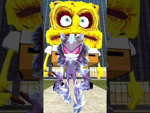 All Types Of Spongebob Vs All Types Of Sonic In Garry's Mod