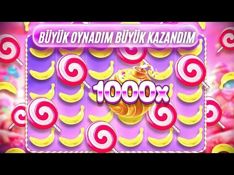 SWEET BONANZA 1000 🍭 BONANZA DA BÜYÜK OYNADIM BÜYÜK KAZANDIM !! #slotoyunları