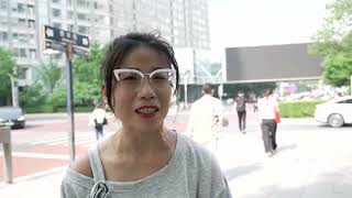 YouTube video thumbnail: Beijing Residents Unsure of Trump Visit