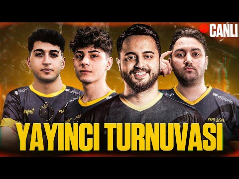 🔴 EKİP ve E-SPORCULARIMIZ İLE YAYINCILAR ARASI TURNUVA! PUBG Mobile
