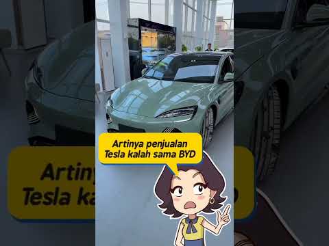 Elon Musk Geram Penjualan Mobil Tesla Kalah dari BYD, Mobil Asal China