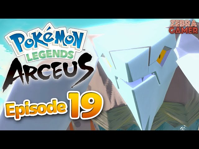 Avalugg Battle! - Pokemon Legends Arceus Gameplay Walkthrough Part 19 - Lord of the Tundra!