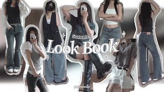 [SUB] 꾸안꾸 팬츠코디 여름 미니멀룩⋆｡⊹ 핏 예쁜 2-3만원대 팬츠