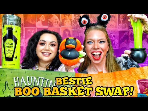 HALLOWEEN BOO BASKET Swap With My BESTIE!