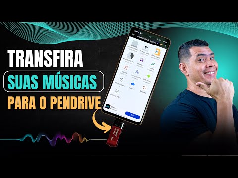 COMO TRANSFERIR MÚSICAS DO CELULAR PARA UM PENDRIVE DE FORMA SIMLES.