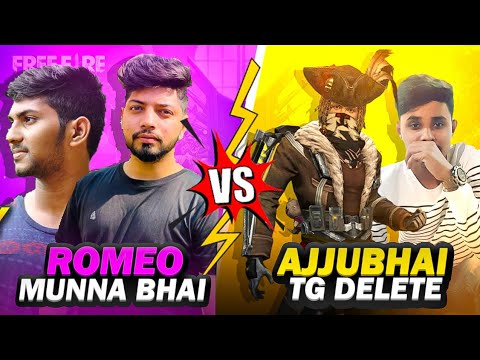Romeo Vs Ajjubhai (BADLA)- Best Aukat Clash Squad Battle- Garena Free Fire
