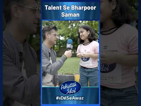Talent Se Bharpoor Saman || #PakistanIdolSeason2
