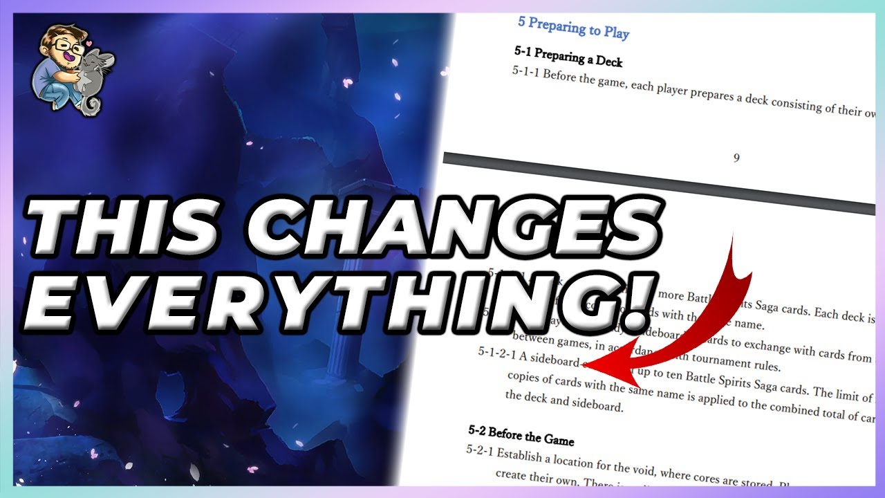 BO3 & Sideboard CONFIRMED! | Massive Friday News Drop | Battle Spirits Saga