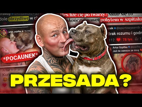 ARTUR SZPILKA PRZELIZAŁ SIĘ ZE SWOIM PSEM 🤢