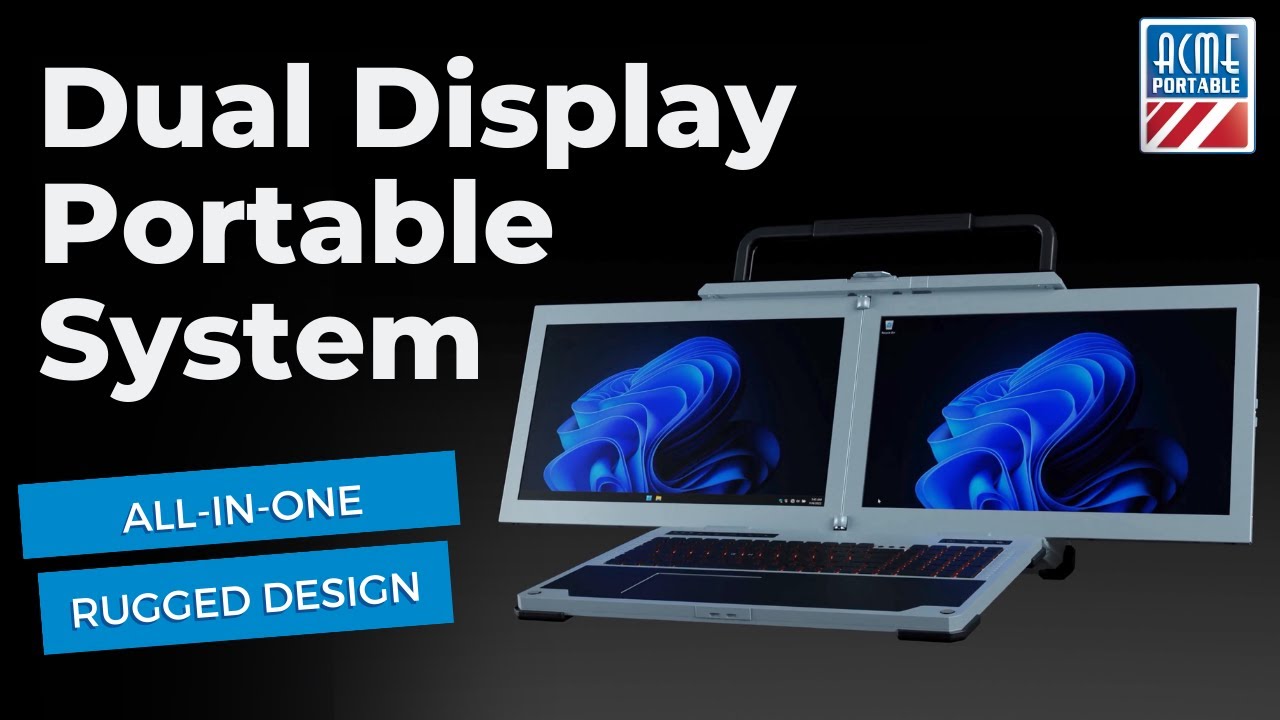 Dual Display Portable Computer! - NotePAC II ProV